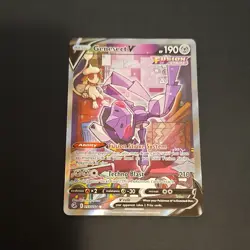 Pokemon Genesect V Full Art Holo Ultra Rare 255/264 Fusion Strike HP 190 V - Image 1