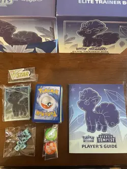 Pokemon Sword & Shield Silver Tempest Elite Trainer Box Vulpix Nintendo TCG - Image 2