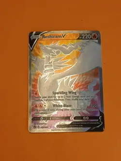 Pokemon Sword & Shield Silver Tempest Reshiram V 172/195 Full Art - Image 2