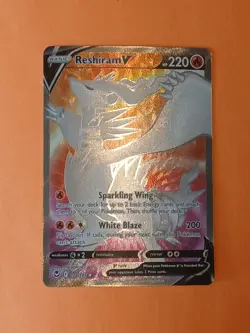 Pokemon Sword & Shield Silver Tempest Reshiram V 172/195 Full Art - Image 3