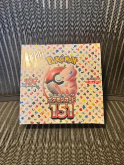 Pokemon TCG: Scarlet & Violet Japanese- 151 Booster Box - 20 Packs SEALED 4521329346038 - Image 1