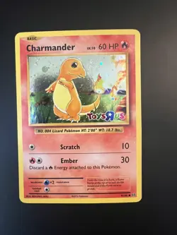 CHARMANDER 9/108 TOYS R US PROMO POKEMON HP - Image 1