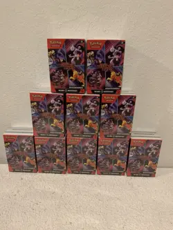 POKEMON TCG SCARLET & VIOLET DESTINED RIVALS BOOSTER BUNDLE LOT (10) - Image 1