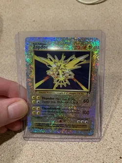2002 Pokemon Zapdos 19/110-Reverse Holo Legendary Collection | NM - Rare! - Image 1