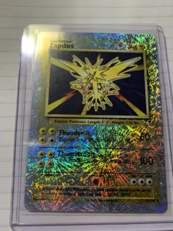 2002 Pokemon Zapdos 19/110-Reverse Holo Legendary Collection | NM - Rare! - Image 3
