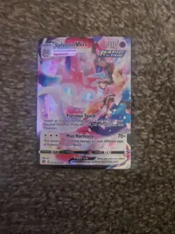 Pokemon Sylveon VMAX Rapid Strike Ultra Rare TG15/TG30 Trainer Gallery - Image 1