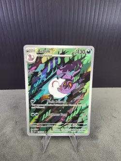 Arbok 176/162 SV05: Temporal Forces Illustration Rare (IR) Pokemon TCG NM - Image 1