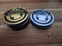 Joblot Of Celebrations Pokemon Pikachu Coins, 13 In Total. 8 Gold 5 Silver - Image 1
