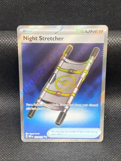 Pokemon TCG Mega Evolutions Night Stretcher 173/132 Full Art Ultra Rare NM - Image 1