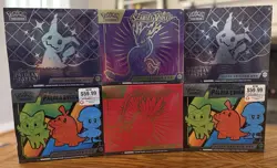 Pokemon TCG ETB Sealed Lot - Scarlet and Violet, Paldean Fates, Paldea Evolved - Image 1