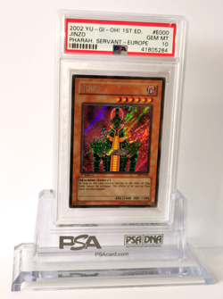 Jinzo psv-e000 *POP 2!* 1st Edition (PSA 10) Secret Rare Yu-Gi-Oh! - Image 1
