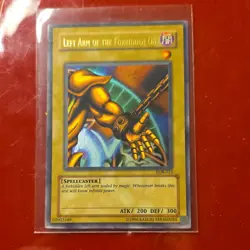 Yu-Gi-Oh! Left Arm Forbidden One LOB-123 Blue Eyes Ultra Rare Unlimited 200/300 - Image 1
