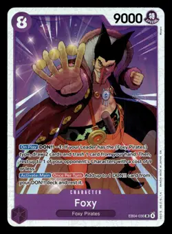 Foxy EB04-036 The Azure Sea's Seven One Piece NM - Image 1