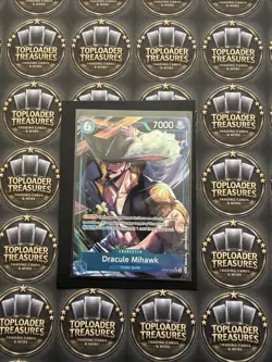 One Piece Dracule Mihawk Super Rare Foil Emperors OP09-048 English 7000 Blocker - Image 3