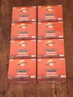 One Piece Card Game OP13 Carrying on his Will Booster Display English Neu & OVP - Image 1