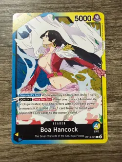 Boa Hancock Leader OP14-041 - One Piece TCG: The Azure Sea's Seven - English - Image 1