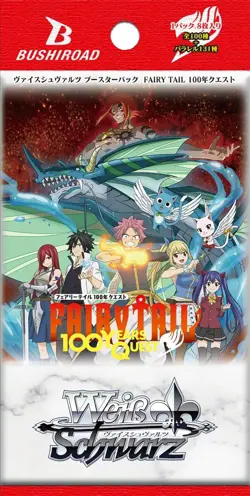 Weiss Schwarz Booster Pack FAIRY TAIL 100 Year Quest BOX 12 Packs × 8 Cards - Image 2
