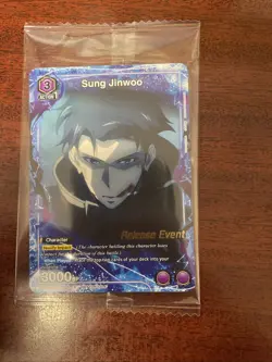 Union Arena Card Sung Jinwoo Solo Leveling Release Event SLG-1-016 - Image 1