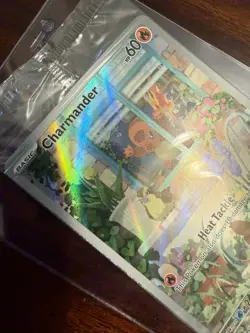 Pokemon Charmander Obsidian Flames #044 Blackstar Promo Card Sealed - Image 4