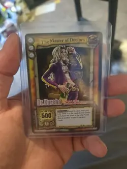 Bandai One Piece CCG Card Dr. Kureha The Master Of Doctors SR Silver Letters - Image 1