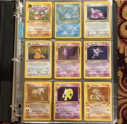 Vintage Pokemon Cards Lot – 10x 1st Edition / Shadowless / Base Set Mix Rare Set - Image 2