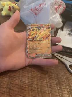 Charizard ex 161 Sv: Scarlet & Violet Promo Cards Holo Ultra Rare NM - Image 1