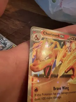 Charizard ex 161 Sv: Scarlet & Violet Promo Cards Holo Ultra Rare NM - Image 2