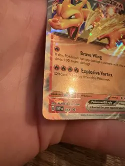 Charizard ex 161 Sv: Scarlet & Violet Promo Cards Holo Ultra Rare NM - Image 3