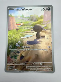 Paldean Wooper Illustration Rare 102/094 Pokemon Phantasmal Flames TCG Card NM - Image 1