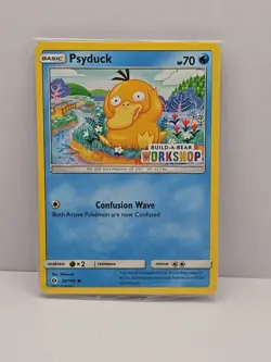 Build a Bear Pokemon Card Psyduck 28/149 Promo Trading TCG SEALED NEW RARE - Image 1