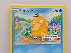 Build a Bear Pokemon Card Psyduck 28/149 Promo Trading TCG SEALED NEW RARE - Image 2