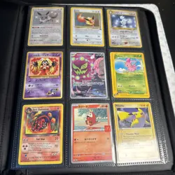 150 Card Pokemon Lot (Zip Binder Included) - Image 1
