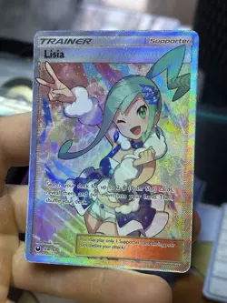 Lisia 164/169 Celestial Storm 2018 Full Art Holo Rare Trainer Pokemon Card TCG - Image 4