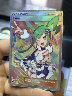 Lisia 164/169 Celestial Storm 2018 Full Art Holo Rare Trainer Pokemon Card TCG - Image 5