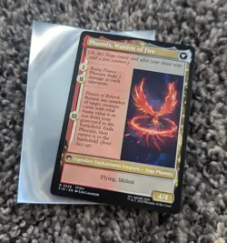 MTG Final Fantasy XVI Joshua Pheonix Dominant legendary trading card sleeve FF16 - Image 2