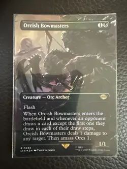 Orcish Bowmasters (Borderless) Lord of the Rings: Tales of Middle-Earth Regular - Image 1