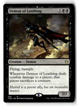 1x MTG Demon of Loathing NM Normal R Theros Beyond Death 292 - Image 1