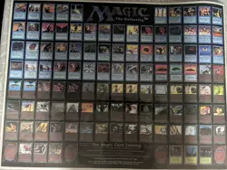 RARE 1993 MTG Beta Charity Fellowship Poster Set Complete with 20 Page Book - Image 2