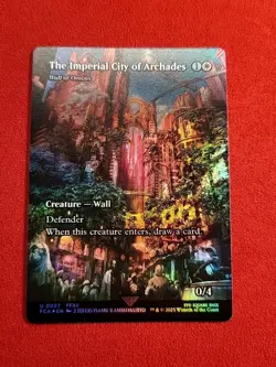 The Imperial City of Archades - Wall of Omens (Showcase) Final Fantasy: Through - Image 1