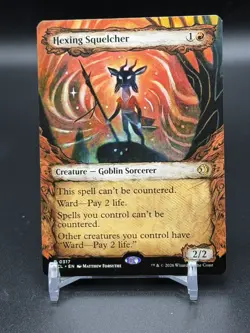MTG Lorwyn Eclipsed ~ HEXING SQUELCHER (Showcase) Rare 317 - Image 1