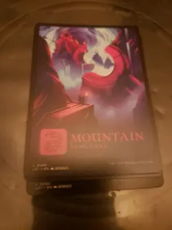 MTG FULL ART MOUNTAIN X5 LOST CAVERNS OF IXALAN - Image 1