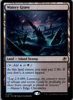 Watery Grave from Edge of Eternities, #261 in NM condition - Image 1