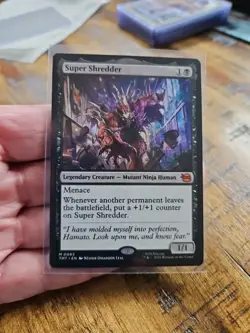 Super Shredder Teenage Mutant Ninja Turtles Magic The Gathering MTG 0083 NM - Image 1