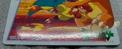 Bandai Pokemon 1998 Carddass Anime Col #107 Charizard vs Magmar Card - Exc - Image 3