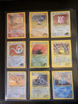 Gym Heroes Complete Unlimited Set 132/132, Pokemon Cards 2000 - Image 1