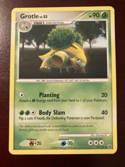 Grotle Lv.23 37/100 D&P Majestic Dawn Regular Uncommon 2008 Pokemon TCG Card - Image 1