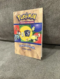 Pokemon Base Set Jungle & Fossil Card List 1999 WOTC Card List CLEAN EX - Image 3