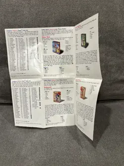 Pokemon Base Set Jungle & Fossil Card List 1999 WOTC Card List CLEAN EX - Image 5