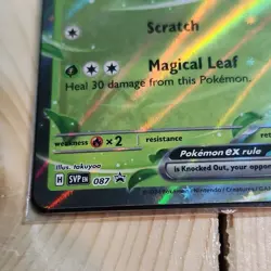 Pokemon Sprigatito ex 087 Sv: Scarlet & Violet Promo Holo Basic 200 HP - Image 5