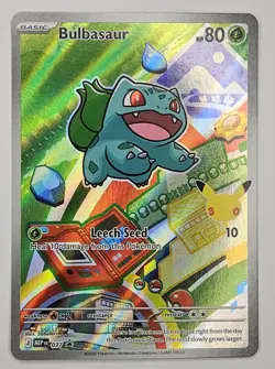 Pokemon TCG First Partner Illustration Collection Series 1 Kanto GEN 1 Starters - Image 4
